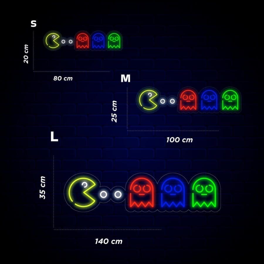 Neón Led comecocos